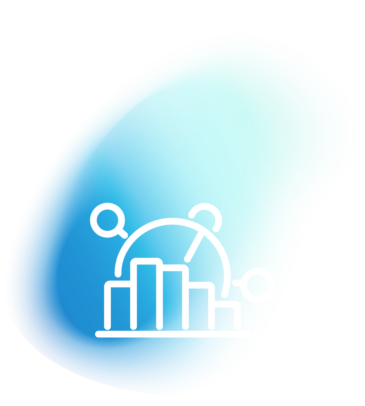 Data analytics graphic illustrating audience targeting and performance tracking for effective brand awareness strategies.