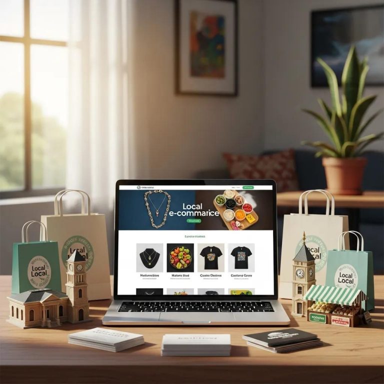 modern e commerce website design on a laptop with local business elements ed8d33df 2bdf 473c 99ef f56d6789b8da